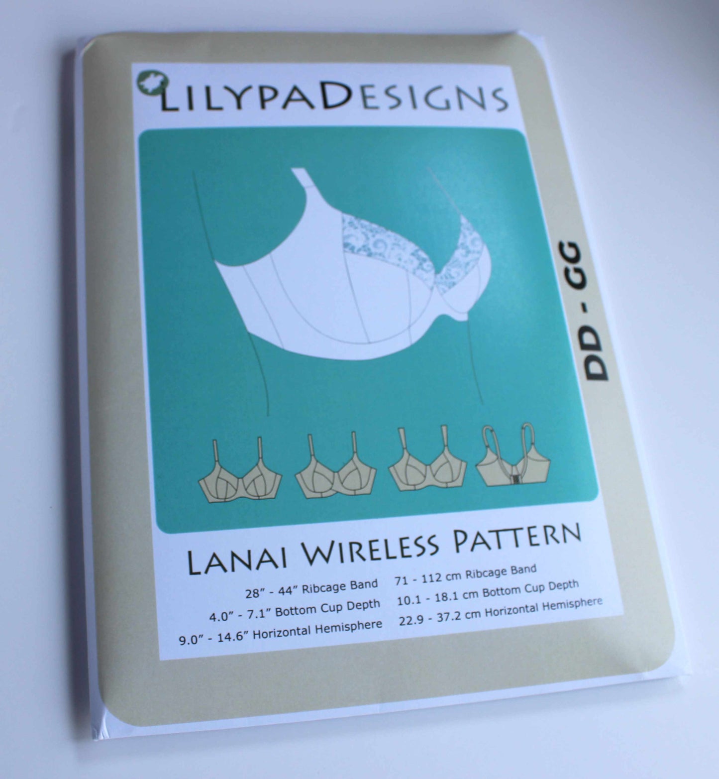 Lanai Wireless Bra Paper Pattern