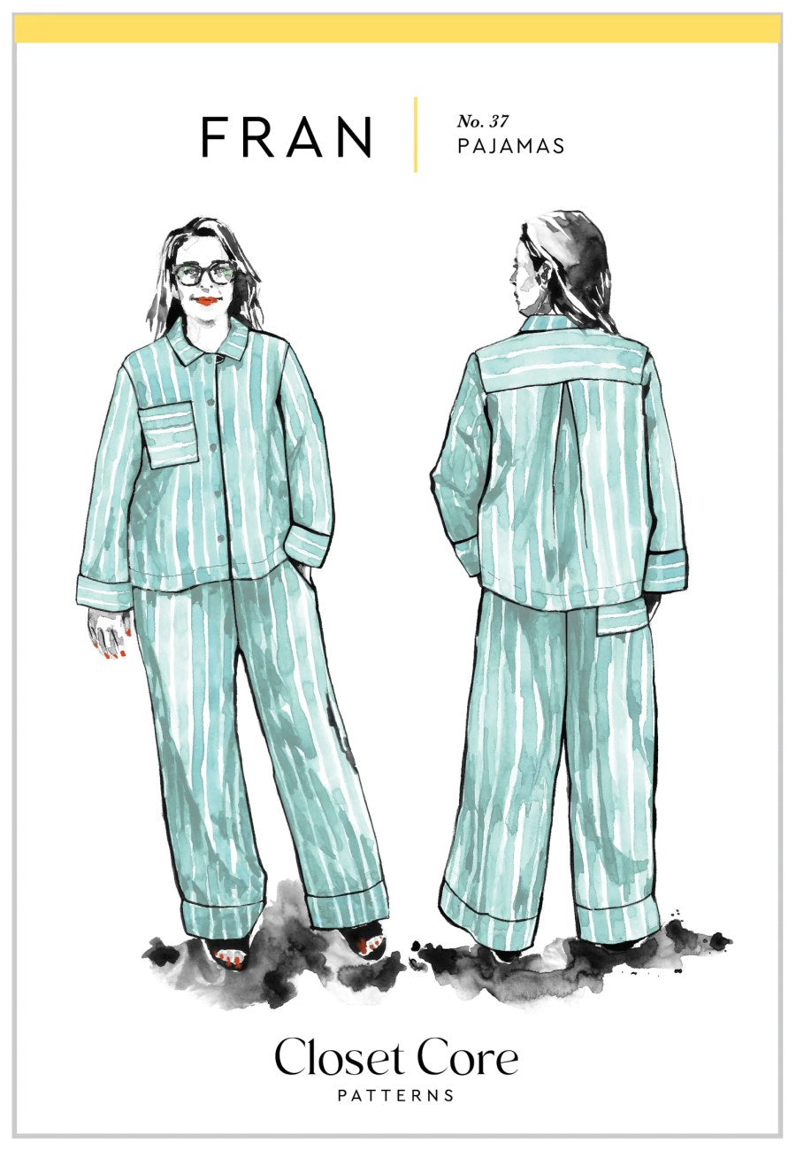 Fran Pyjamas sewing pattern