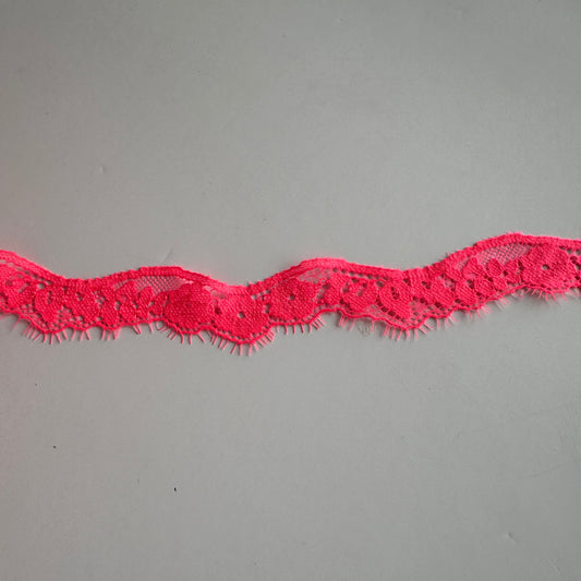 1 inch non-stretch eyelash lace trim