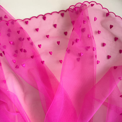 Tiny Hearts Bra Tulle