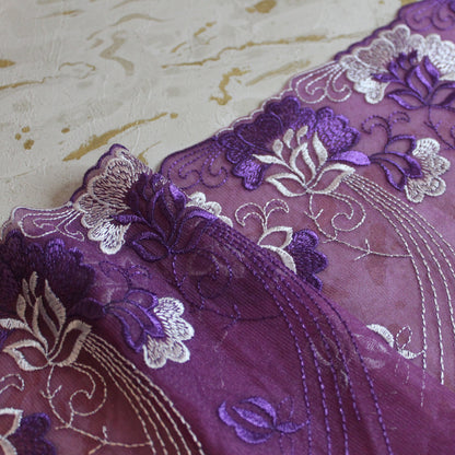 Purple Bra Lace