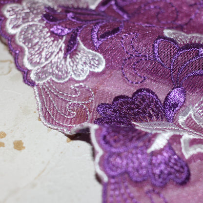Purple Bra Lace