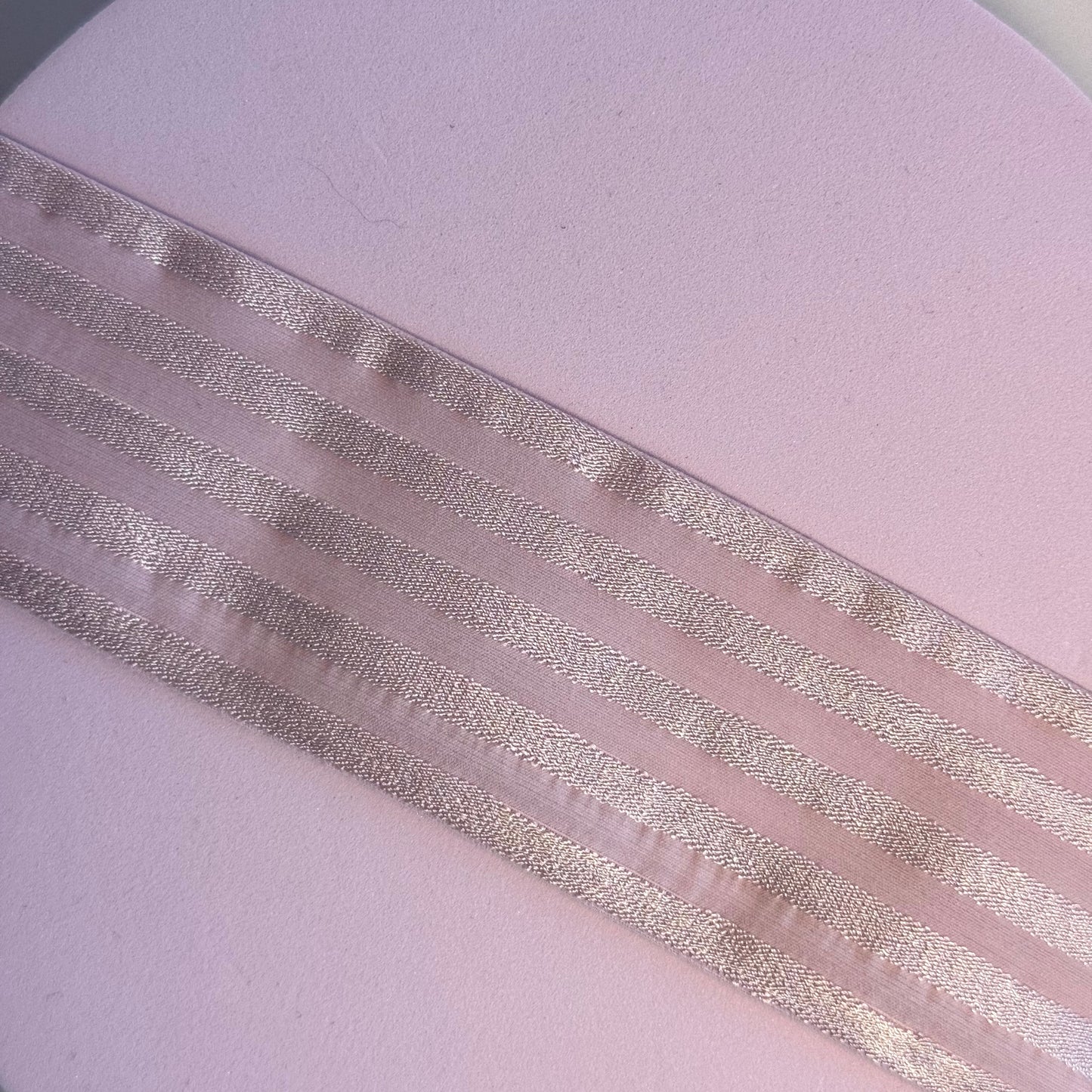 Striped 5 cm elastic