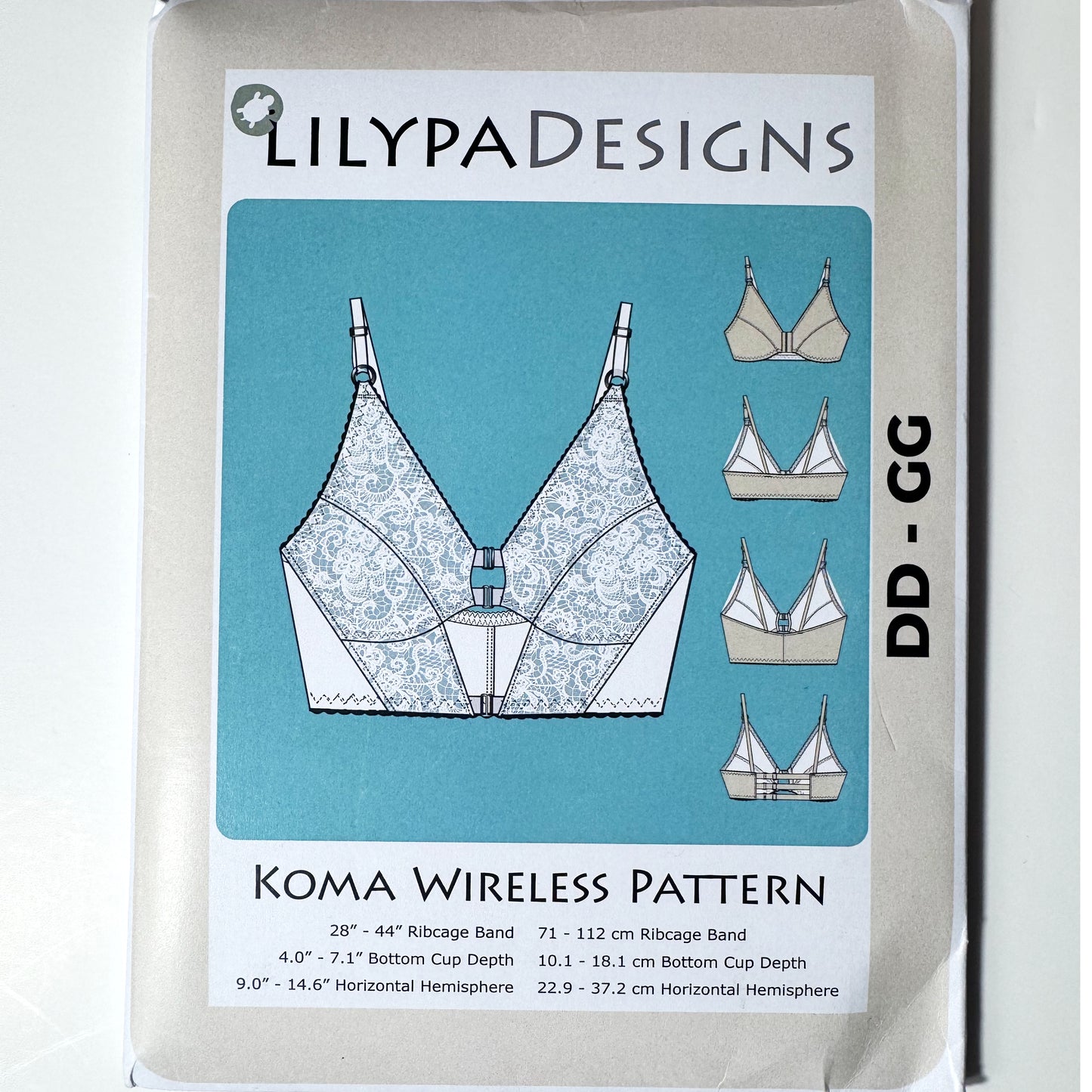 Koma wireless Bra Pattern
