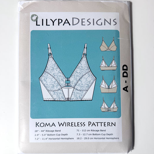 Koma wireless Bra Pattern