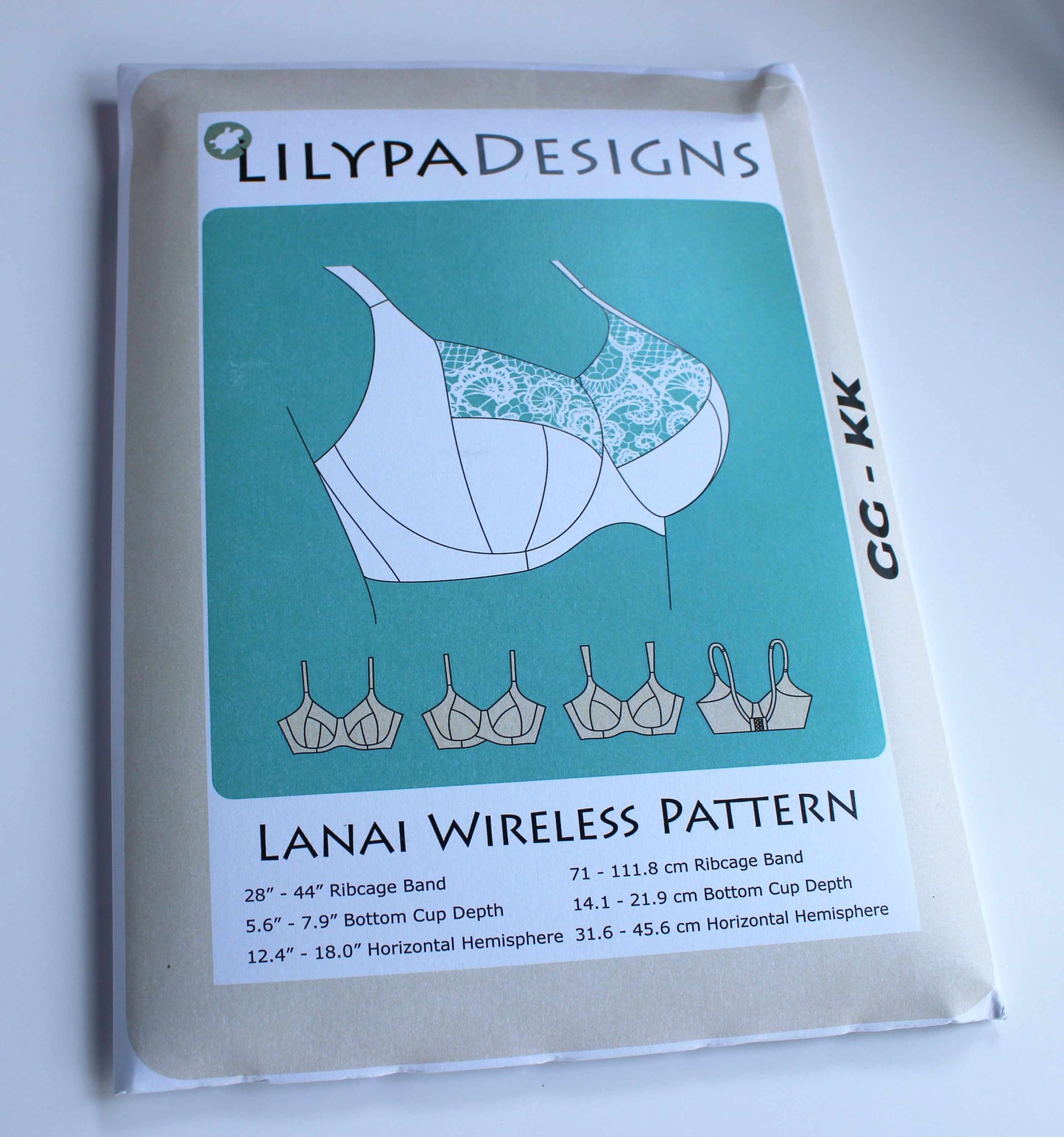 Lanai Wireless Bra Paper Pattern