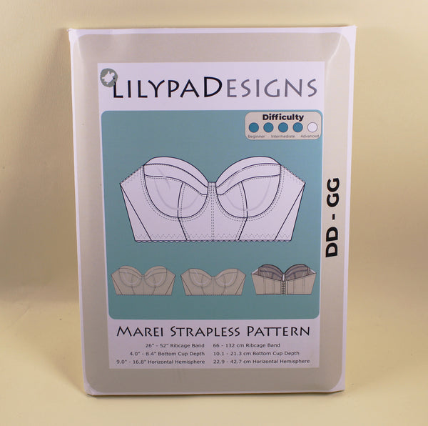 Marei strapless bra pattern – Seamesew Supplies